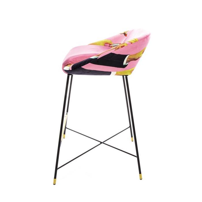 SELETTI sgabello imbottito TOILETPAPER STOOL