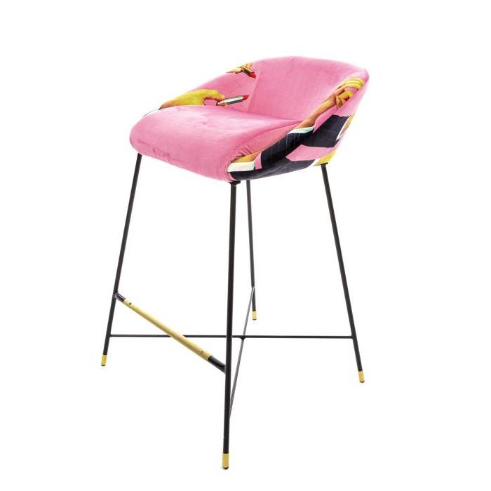 SELETTI sgabello imbottito TOILETPAPER STOOL