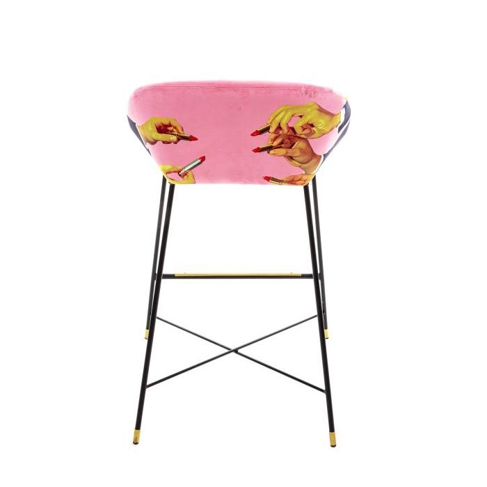 SELETTI sgabello imbottito TOILETPAPER STOOL
