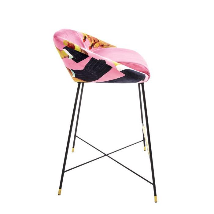SELETTI sgabello imbottito TOILETPAPER STOOL