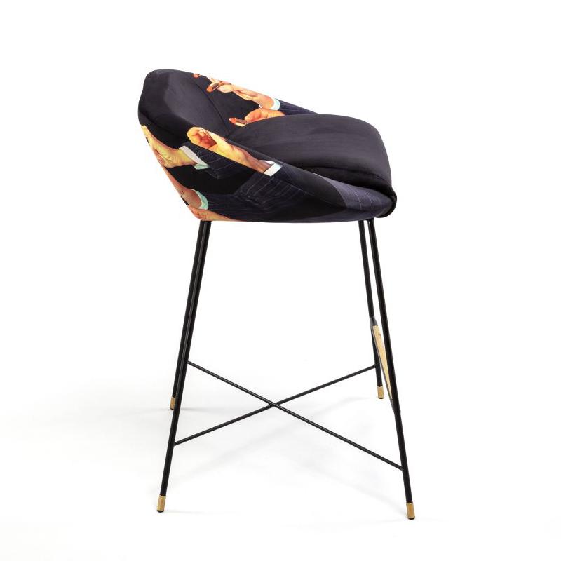 SELETTI sgabello imbottito TOILETPAPER STOOL