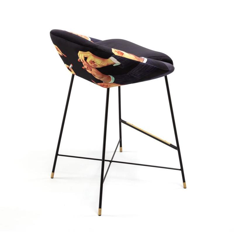 SELETTI sgabello imbottito TOILETPAPER STOOL