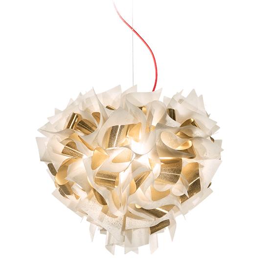 SLAMP lampada a sospensione VELI SUSPENSION LARGE AUREA