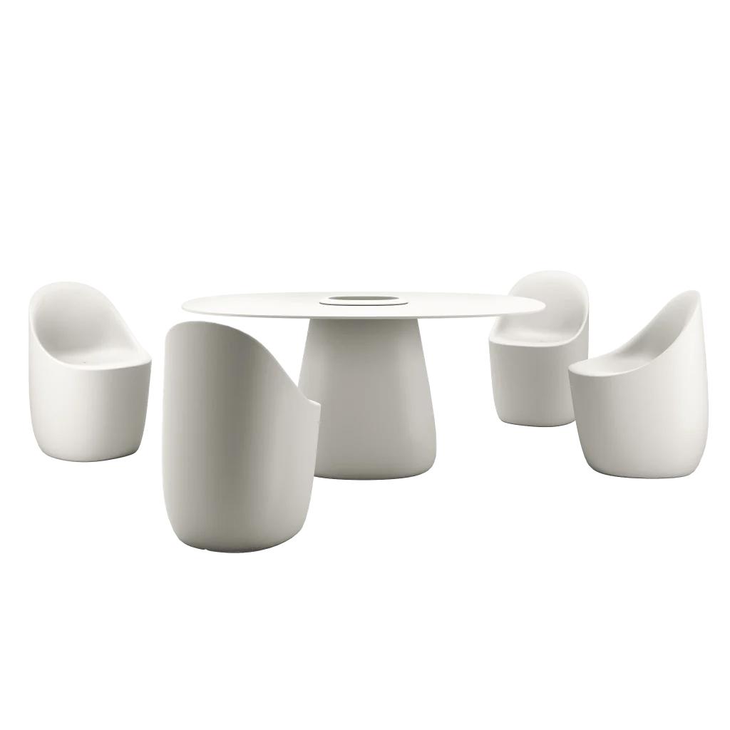 QEEBOO sedia per esterni COBBLE