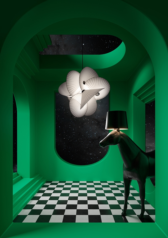 MOOOI lampada a sospensione SERPENTINE LIGHT