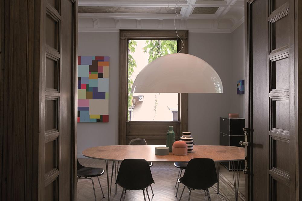 OLUCE lampada a sospensione SONORA 490