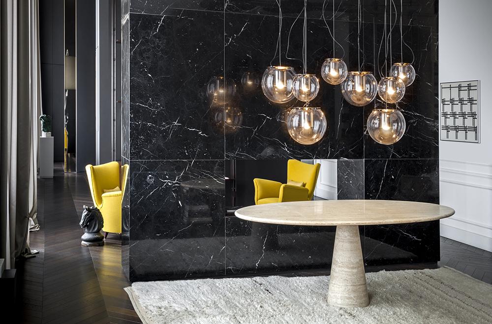 OLUCE lampe à suspension THE GLOBE