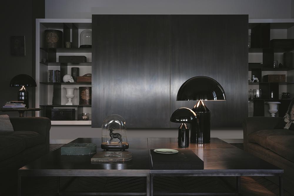 OLUCE lampada da tavolo ATOLLO MEDIA