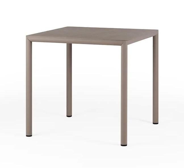 NARDI outdoor square table PIAVE 80 cm
