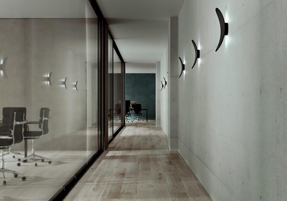 PENTA LIGHT lampada da parete VELA