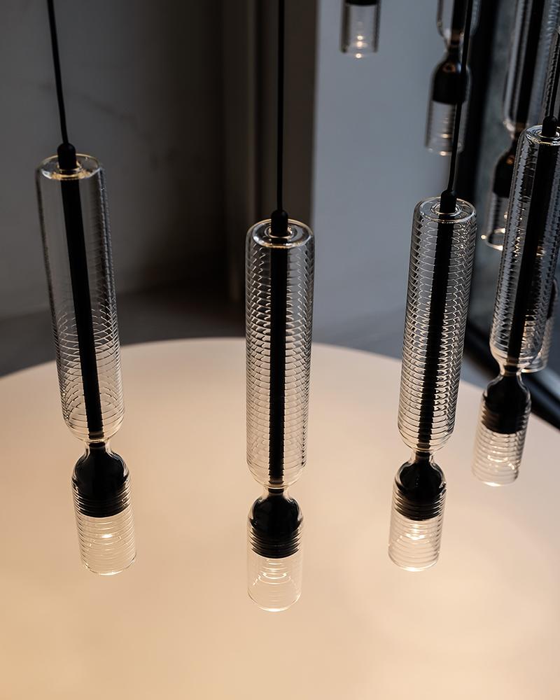 PENTA LIGHT lampada a sospensione MISTY TEXTURE MICRO H 30 cm