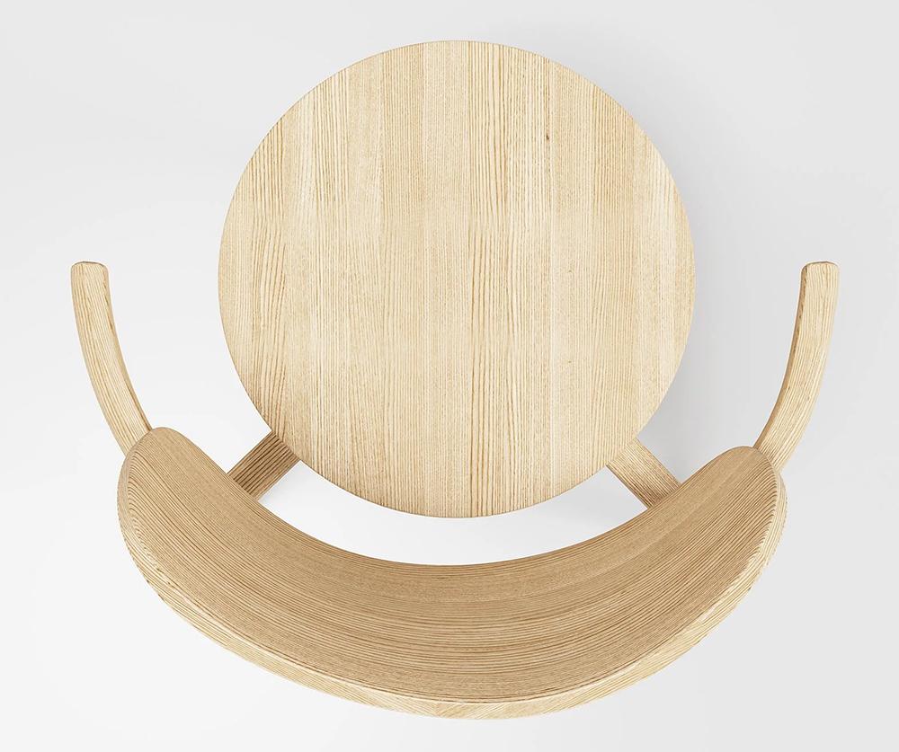 ALMA DESIGN set de 4 chaises avec accoudoirs MINNIE