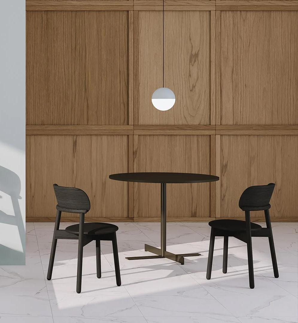 ALMA DESIGN set de 4 chaises sans accoudoirs MINNIE