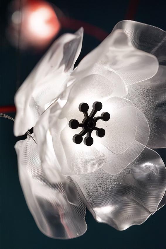 SLAMP suspension lamp POPPY 7 FREE STANDING