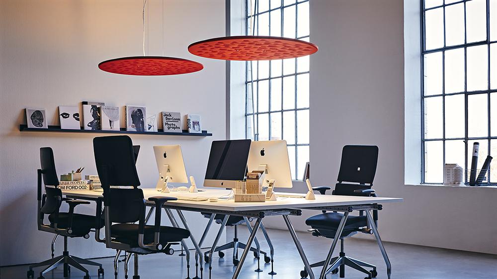 ARTEMIDE lampada a sospensione SILENT FIELD 2.0 LUCE DIRETTA+INDIRETTA