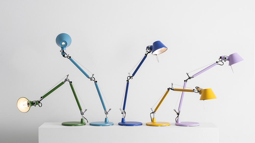 ARTEMIDE lampada da tavolo TOLOMEO MICRO COLOR MATTE