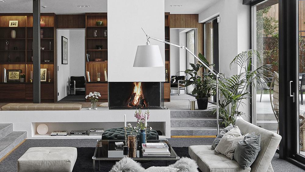 ARTEMIDE lampadaire TOLOMEO MEGA LED 2700K Ø 36 cm