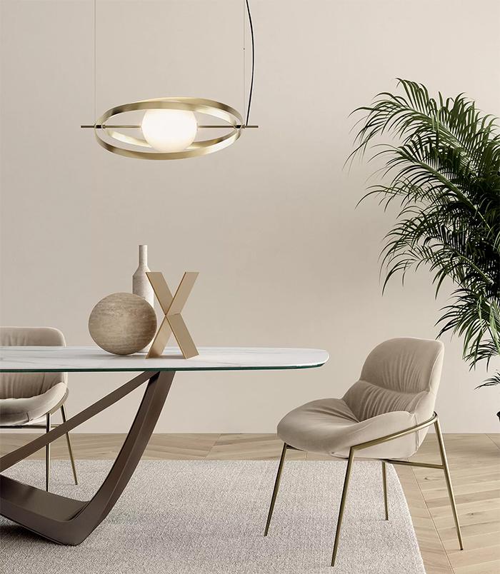 BONTEMPI suspension lamp PAPILLON