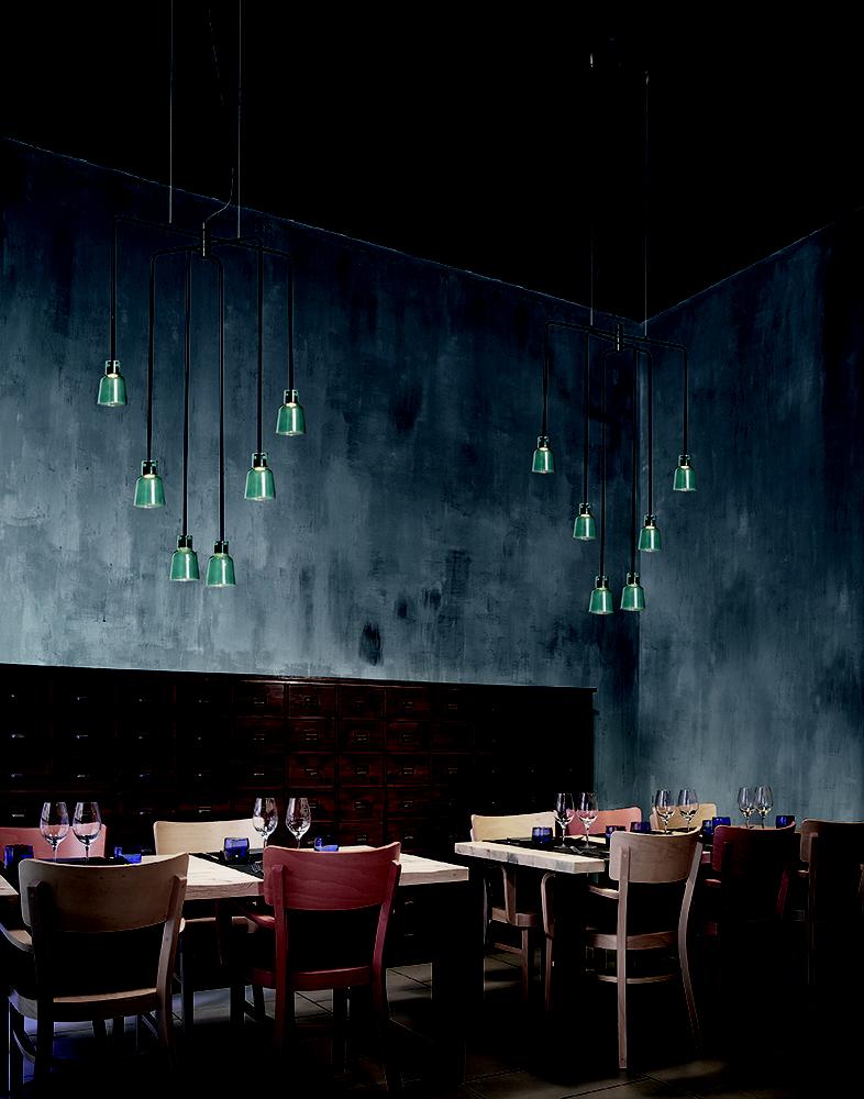 BOVER lampada a sospensione DRIP S/01