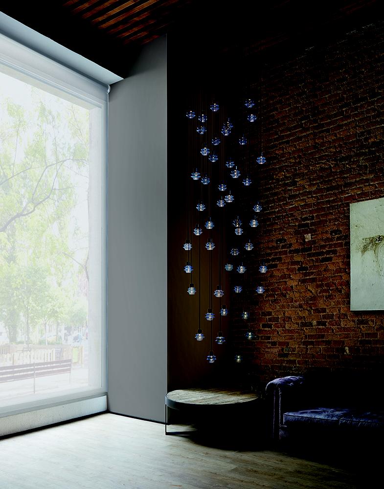 BOVER lampe à suspension DROP S/01