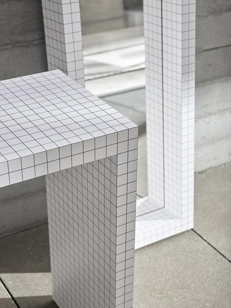 ZANOTTA floor mirror QUADERNA