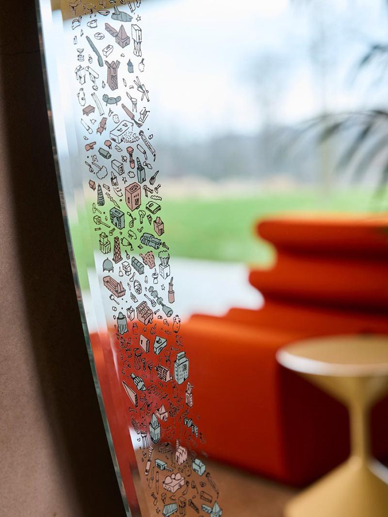 ZANOTTA wall mirror SOSIA