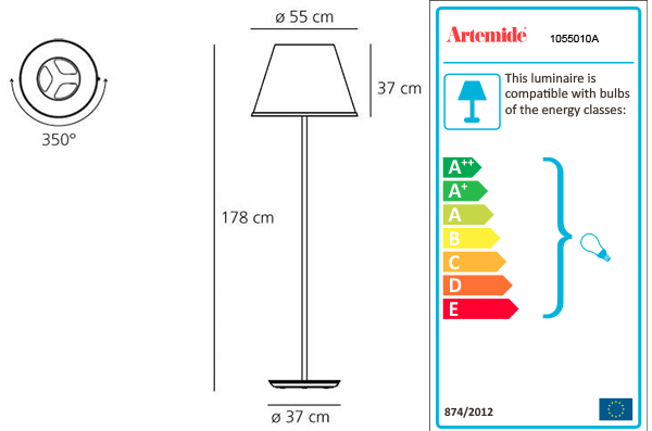 ARTEMIDE CHOOSE MEGA FLOOR