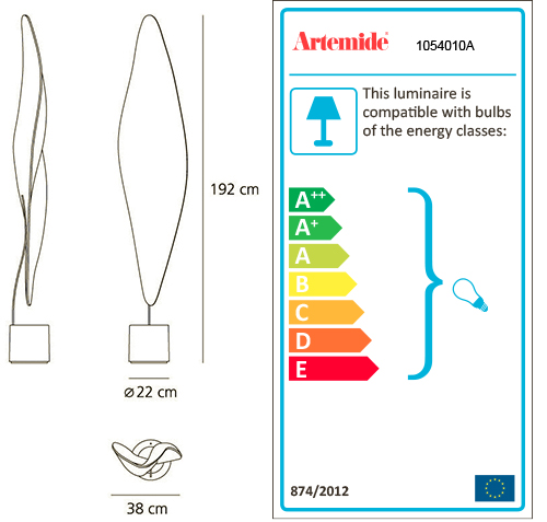 ARTEMIDE COSMIC LEAF FLOOR