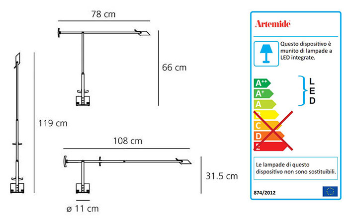 Artemide Tizio LED