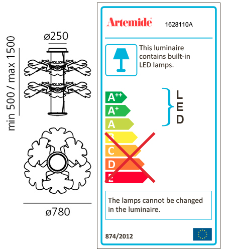 ARTEMIDE CHLOROPHILIA 2