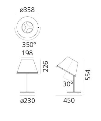 ARTEMIDE CHOOSE TABLE