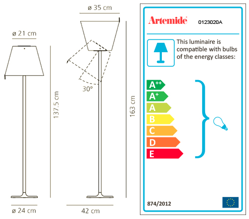 ARTEMIDE MELAMPO FLOOR