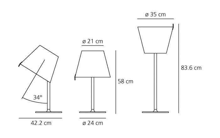 ARTEMIDE MELAMPO TABLE