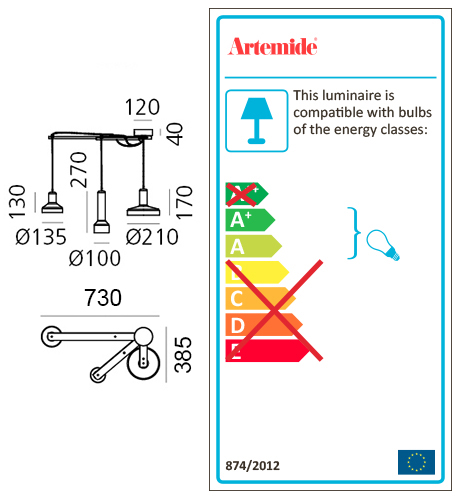 ARTEMIDE STABLIGHT