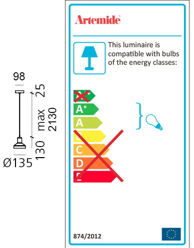 ARTEMIDE STABLIGHT 