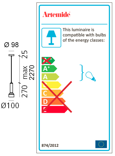 ARTEMIDE STABLIGHT 