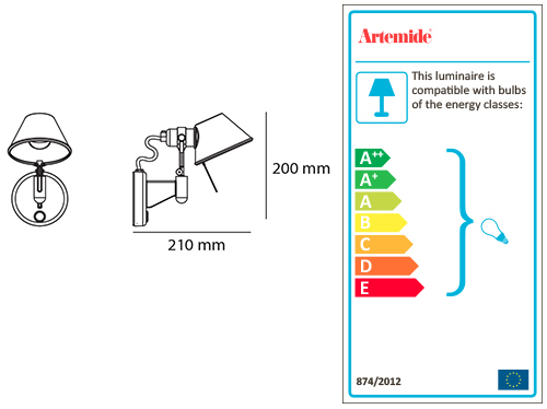 ARTEMIDE TOLOMEO MICRO FARETTO