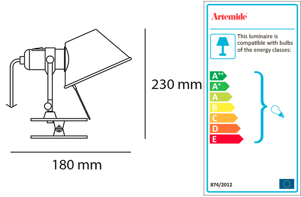 ARTEMIDE TOLOMEO PINZA