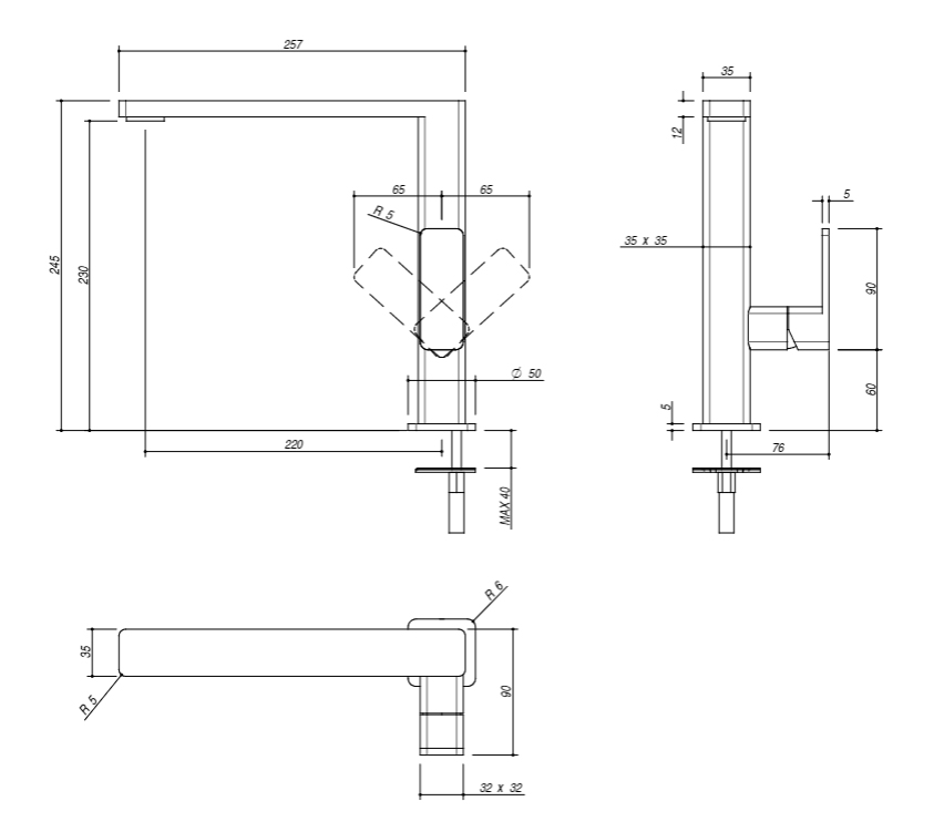 barazza miscelatore 1RUBMLBI