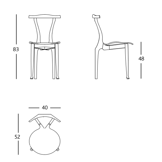 bd barcelona design gaulinetta chair sizes