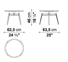 B&B Italia Husk Table