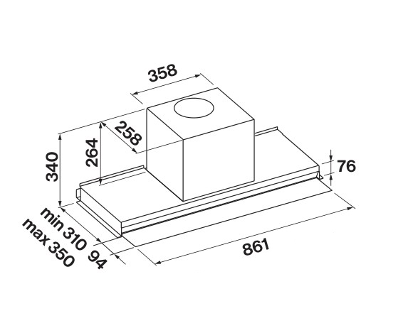 Falmec Virgola No-Drop Touch