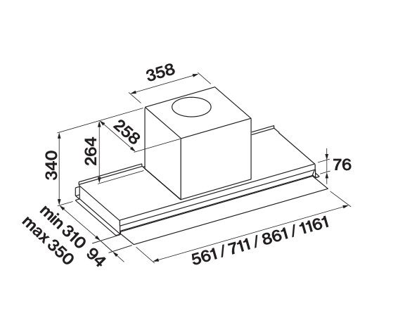 Falmec Virgola No-Drop Touch