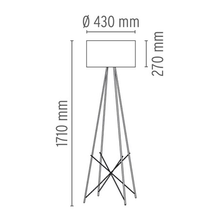 Flos Ray f2 sizes