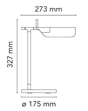 flos tab led t sizes