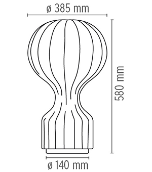 Gatto Lampada da Tavolo Flos, Acquista Online