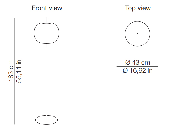 Kundalini sizes