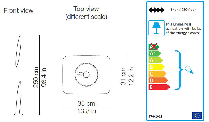 Kundalini Shakti sizes