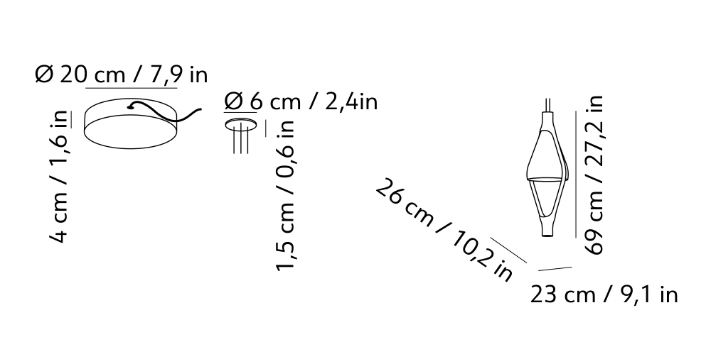 Kundalini sizes