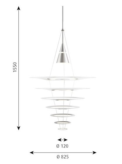 Louis Poulsen Enigma sizes